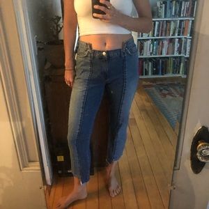 Topshop Moto Jean - Two tone